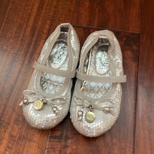 Silver sequin Michael Kors girls size 9